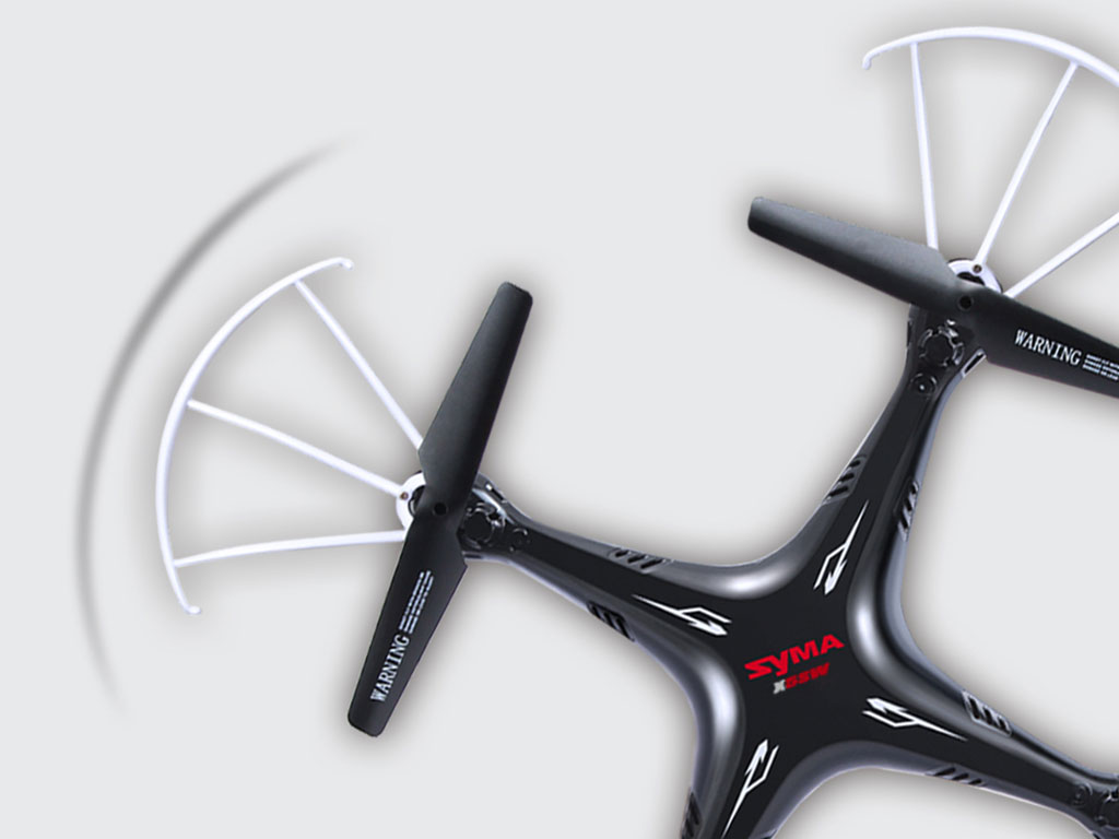 X5SW Syma Drone with Wifi FPV Real Time White Boards Direct