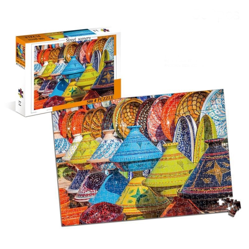 500 Piece Jigsaw Puzzle 360 x 508 mm White Boards Direct